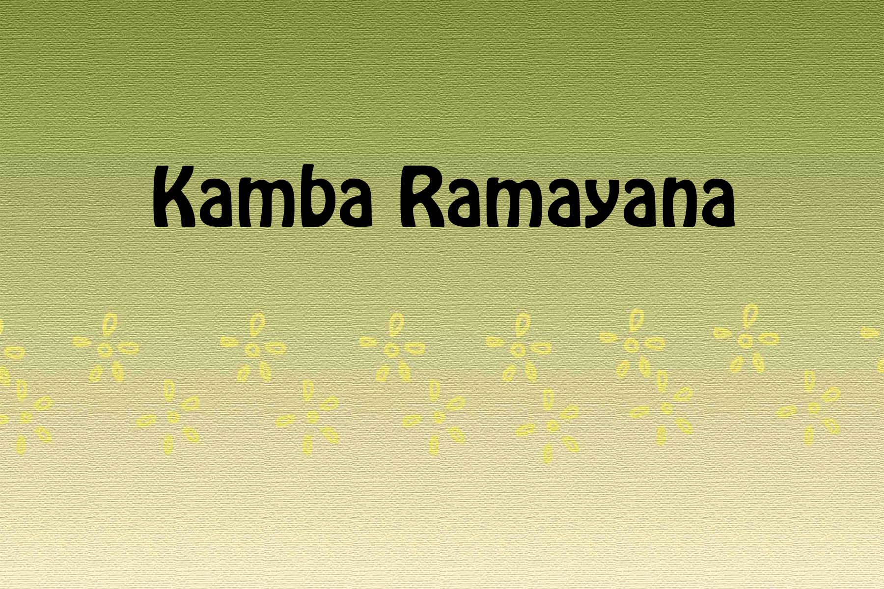 Kamba Ramayana