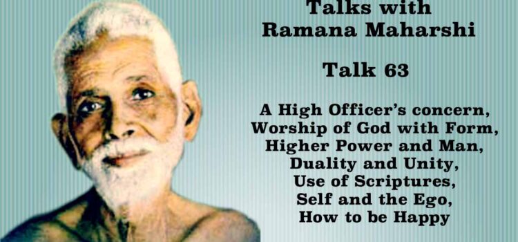 Talks with Ramana Maharshi (63)