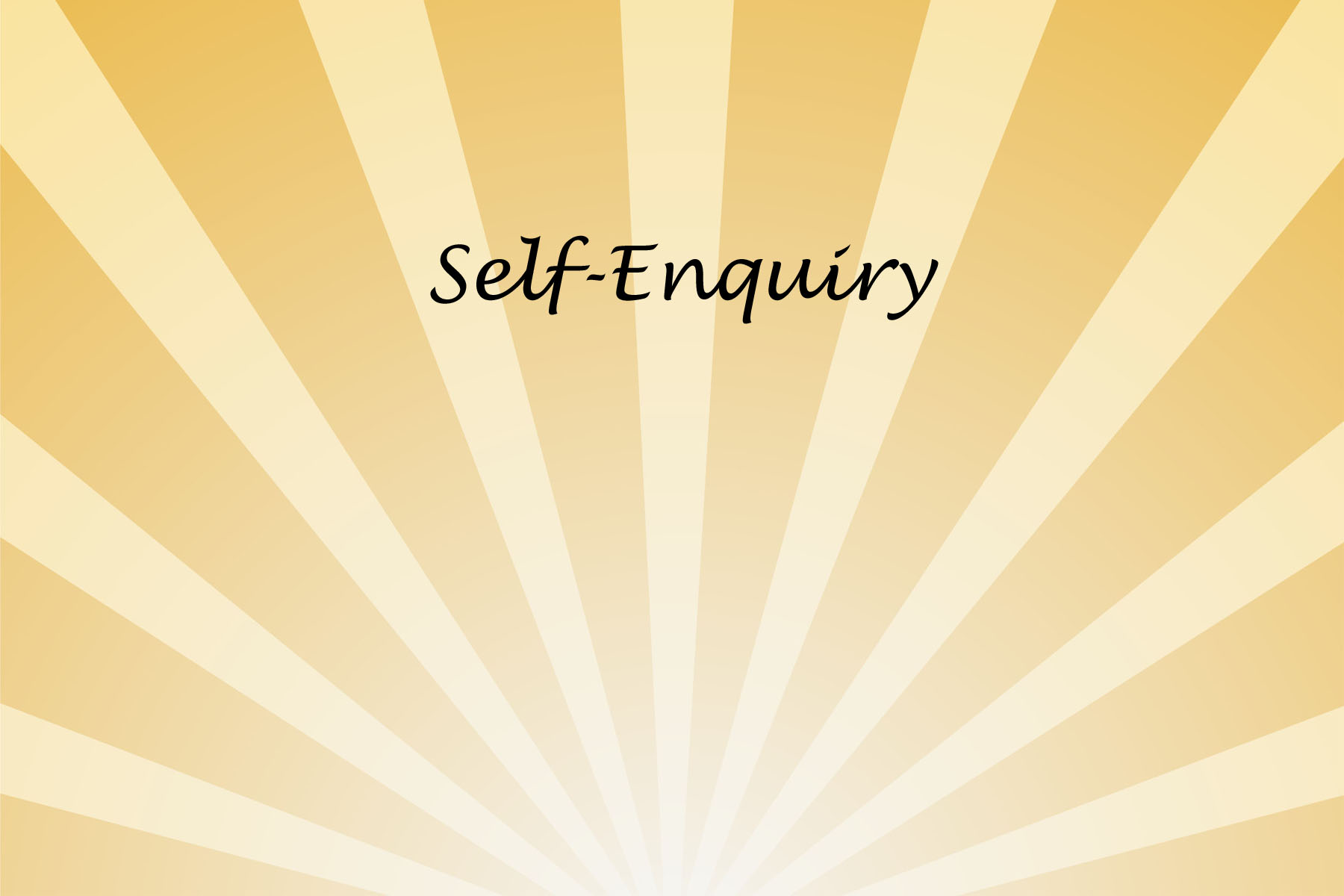 What is Self-Enquiry? How to do it? (3)