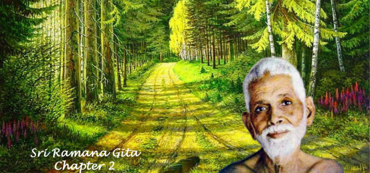 Sri Ramana Gita - Chapter 2 - The three paths