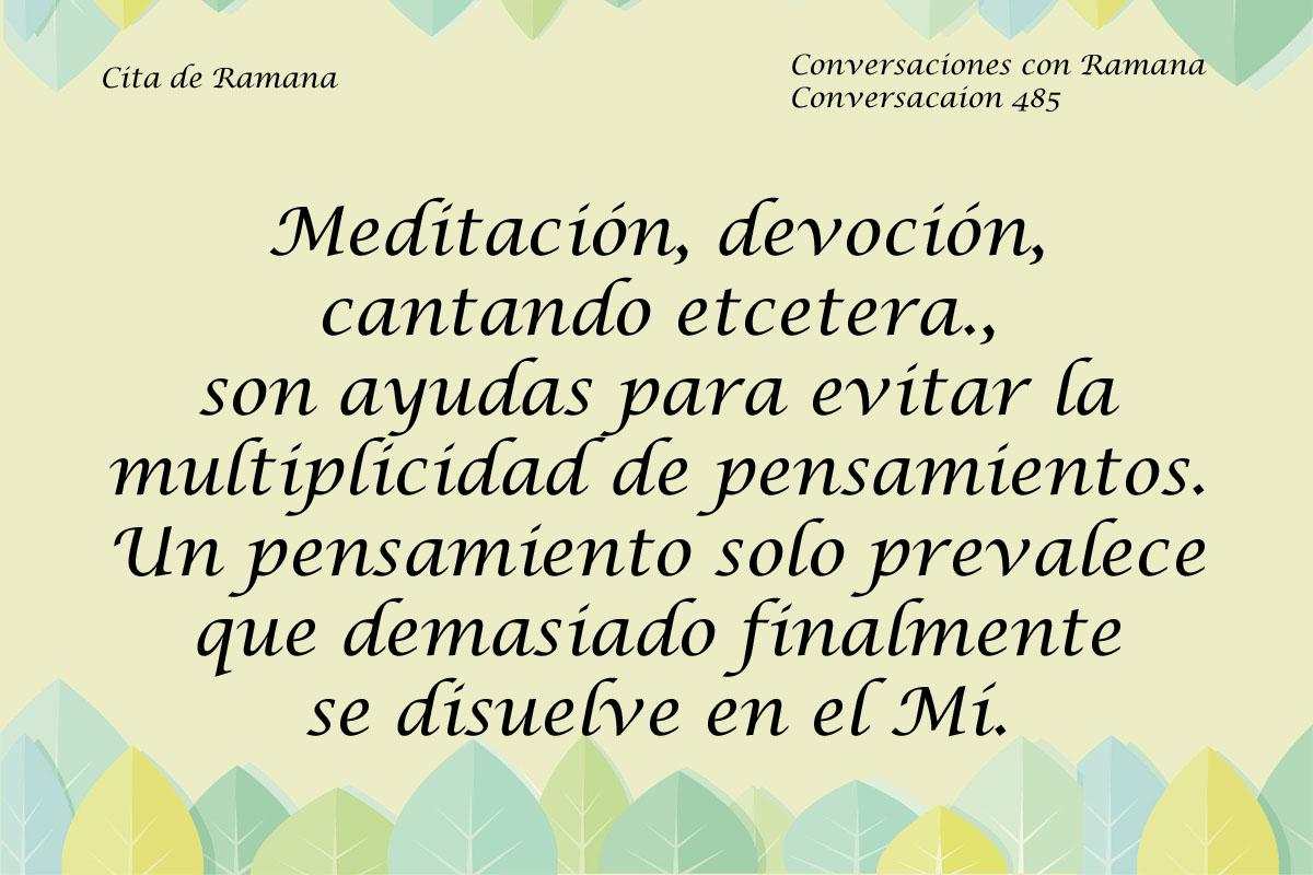 Cita de Ramana 31