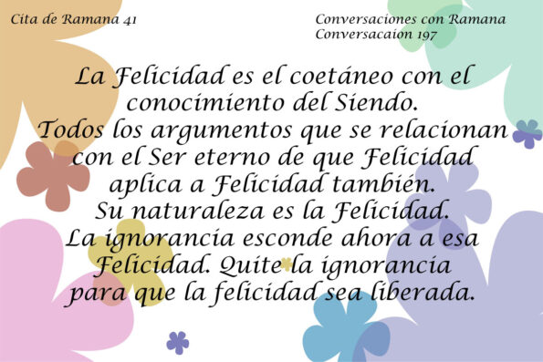 Cita de Ramana 41