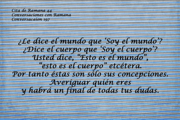 Cita de Ramana 44